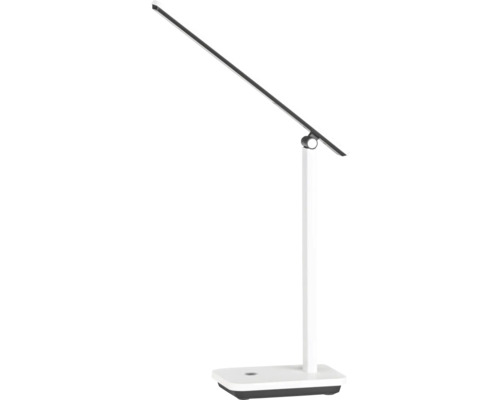 LED stolní lampa Eglo 900956 INIESTA 3,6 W 360 lm 3000-6500 K bílá/černá s USB-C Stolní lampa s nastavitelným ramenem na stůl