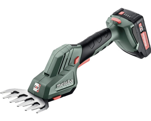 Akumulátorové nůžky na trávu Metabo pro zahradní práce