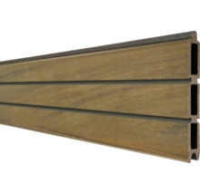 Terasa z dřevoplastu s dutým komorovým profilem