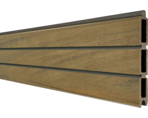 Terasa z dřevoplastu s dutým komorovým profilem