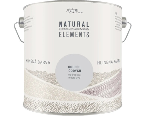 StyleColor NATURAL ELEMENTS jílové barvy bez konzervantů 2,5 l Oddech