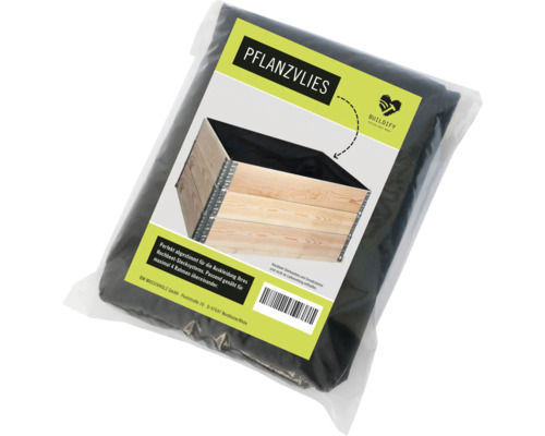 Netkaná textilie pro rostliny v balení, vhodná pro modulární vyvýšené záhonové systémy