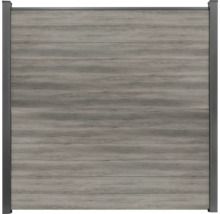 Zahradní plot z WPC s rámem