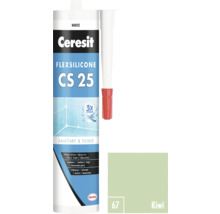 Ceresit Flexsilicone CS 25 sanitární a obkladový silikon, odstín Kiwi