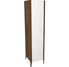 Koupelnová skříňka vysoká Devo Lotos levá bronzová 45 x 190 x 53 cm LF-S1DSL45x190-F115