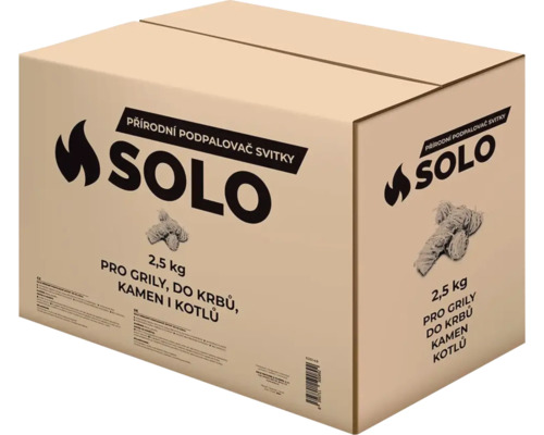Podpalovač přírodní svitky SOLO 2,5 kg