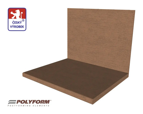 Kuchyňská pracovní deska KÁMEN RUSTY 28x600x4100 mm Rohová police z dřeva