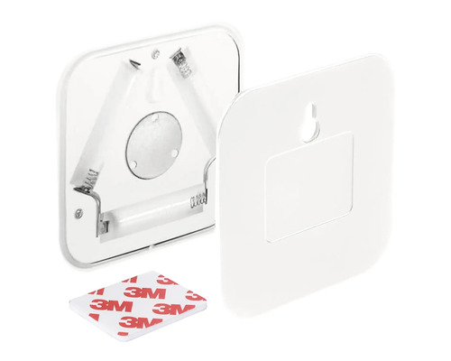 Otevřený držák s 3M lepicími páskami pro upevnění baterie