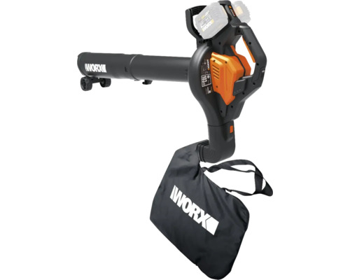 Akumulátorový vysavač a fukar na listí WORX se sběrným vakem