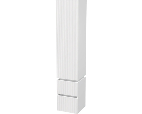Koupelnová skříňka vysoká Intedoor STORM 3D bílá matná 35 x 171,8 x 35 cm STORM 3D SV 35 1D2Z P A8916
