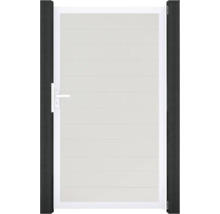 Zahradní branka s rámem a rukojetí