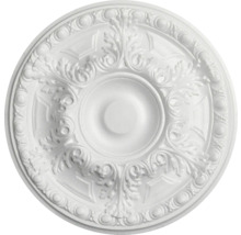 Kulatá stropní rozeta s květinovými ornamenty