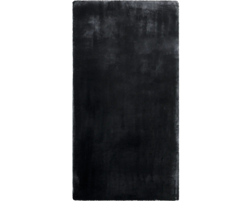 Koberec Romance černý black kulatý 80x150 cm-0