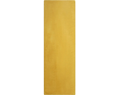 Běhoun Romance hořčicová žlutá 50x150 cm