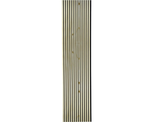 Dřevěný panel s lamelami pro nástěnné a stropní designy