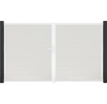 Dvojitá hliníková brána s rukojetí