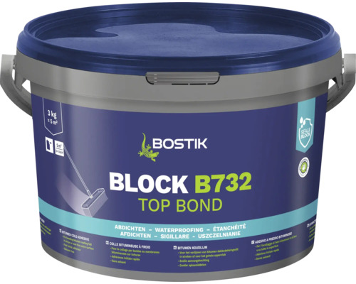 Kbelík s bitumenovým lepidlem Bostik Block B732 Top Bond