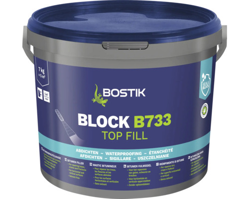 Bitumenový tmel Bostik Block B733 Top Fill ve vědru
