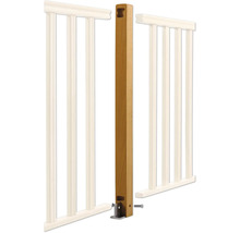 Dřevěný sloupek pro upevnění zábradlí