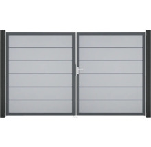 Dvoukřídlá brána pro zahradu