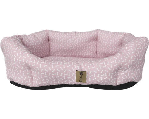 Pelíšek pro psy s motivem kostí