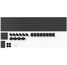 Sada trubkových spojek s trubkami, koleny a T-kusy