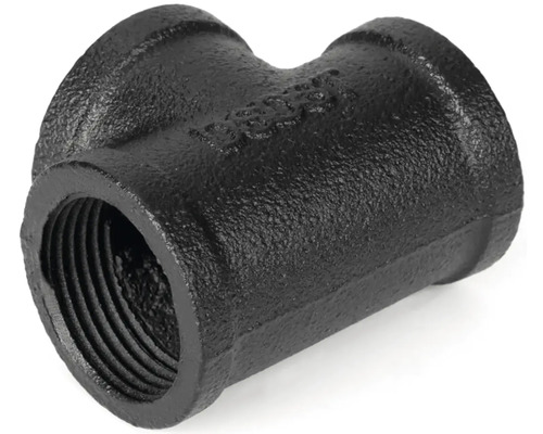 T-kus z temperované litiny s vnitřním závitem