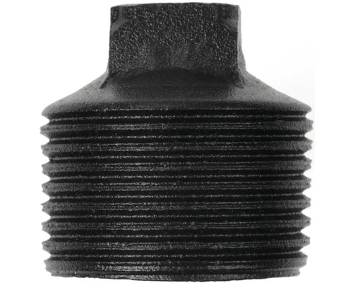 Černá kovová závitová vsuvka