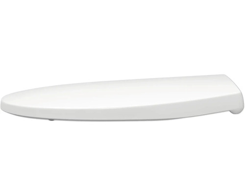 Bílé záchodové prkénko