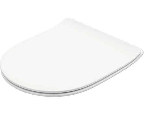 Toaletní sedátko v bílé barvě