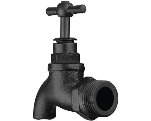 Venkovní vodovodní kohoutek s křížovou rukojetí