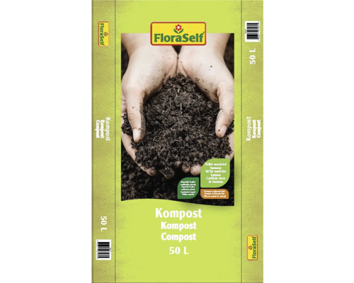Kompost zahradnický FloraSelf 50 l