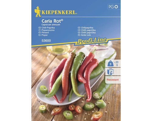 Chilli paprička Carla Rot® (Kohsamui) Kiepenkerl hybrid