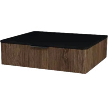Koupelnová skříňka pod umyvadlo Devo Lotos bronzová/černá 60 x 16 x 53 cm LF-SUW1S60x16-F115