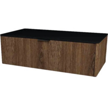 Koupelnová skříňka pod umyvadlo Devo Lotos bronzová/černá 100 x 31 x 53 cm LF-SUW1S100x31-F115
