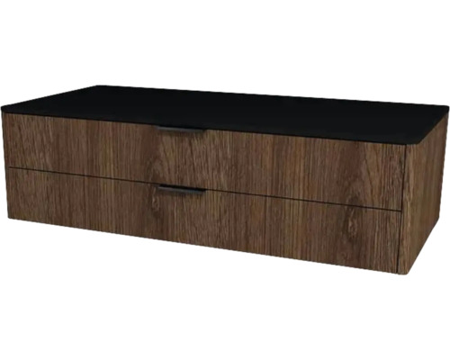 Koupelnová skříňka pod umyvadlo Devo Lotos bronzová/černá 110 x 31 x 53 cm LF-SUW2S110x31-F115 Koupelnová skříňka pod umyvadlo Devo Lotos bronzová/černá 110 x 31 x 53 cm LF-SUW2S110x31-F115