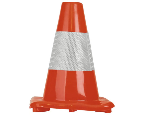 Dopravní kužel s reflexním pruhem