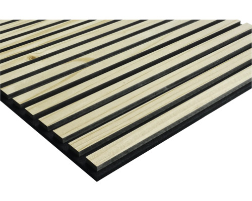 Akustický panel 18x560x560 mm borovice masivní Dřevěný panel na stěnu a strop
