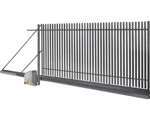 Posuvná brána s pohonem pro venkovní použití