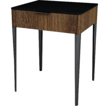 Koupelnová skříňka pod umyvadlo Devo Lotos bronzová/černá 60 x 76 x 53 cm LF-SUS1S60x76-F115