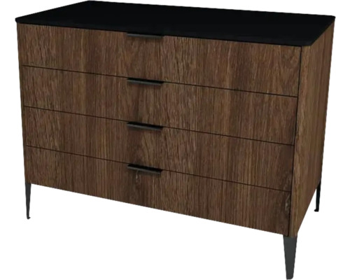 Koupelnová skříňka pod umyvadlo Devo Lotos bronzová/černá 100 x 76 x 53 cm LF-SUS4S100x76-F115 Koupelnová skříňka pod umyvadlo Devo Lotos bronzová/černá 100 x 76 x 53 cm LF-SUS4S100x76-F115