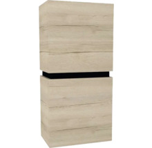 Koupelnová závěsná skříňka Devo Viva 2.0 pravá dub halifax bílý 40 x 84 x 26 cm VV2-S2DP40x26-P29