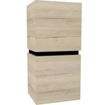 Koupelnová závěsná skříňka Devo Viva 2.0 pravá dub halifax bílý 40 x 84 x 35 cm VV2-S2DP40x35-P29
