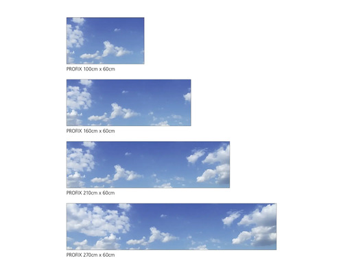 Profix okenní fólie s motivem oblohy v různých velikostech