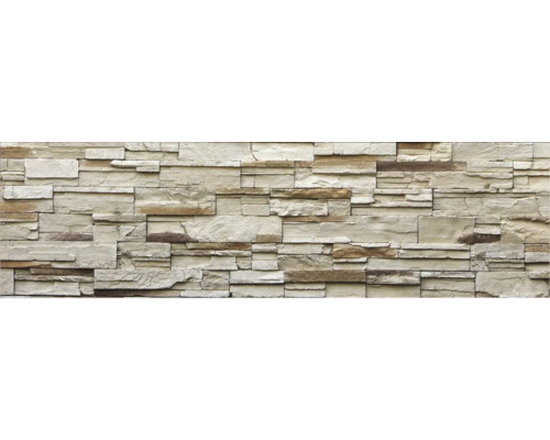Obkladový panel do kuchyně mySpotti Profix rustikální kamenná zeď 210 x 60 cm PX-21060-1293-HB