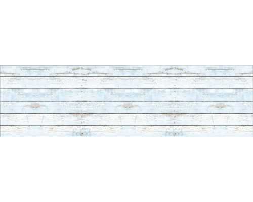 Obkladový panel do kuchyně mySpotti Profix vzhled dřeva Wood Light Blue 210 x 60 cm PX-21060-1282-HB