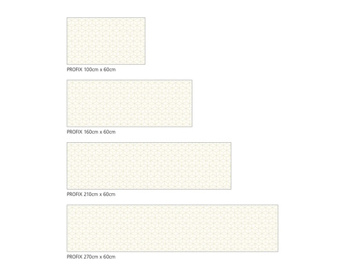 Různé velikosti dekorativní fólie PROFIX s geometrickým vzorem