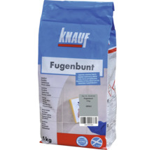 Balení 5 kg spárovací hmoty Knauf Fugenbunt, šedá spárovací hmota na obklady
