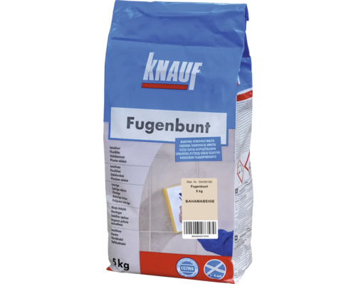 Spárovací hmota KNAUF Fugenbunt Bahamabeige, 5 kg, bahama béžová