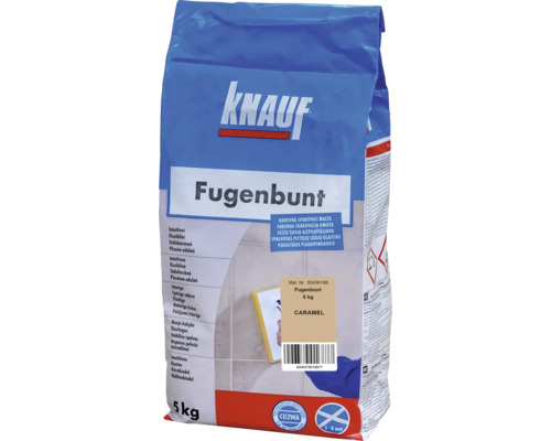 Spárovací hmota KNAUF Fugenbunt Caramel, 5 kg, karamel Knauf Fugenbunt spárovací hmota, 5 kg balení